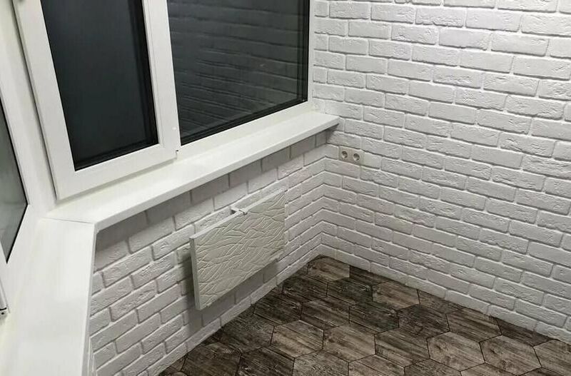 Холодное остекление балкона - фото 164